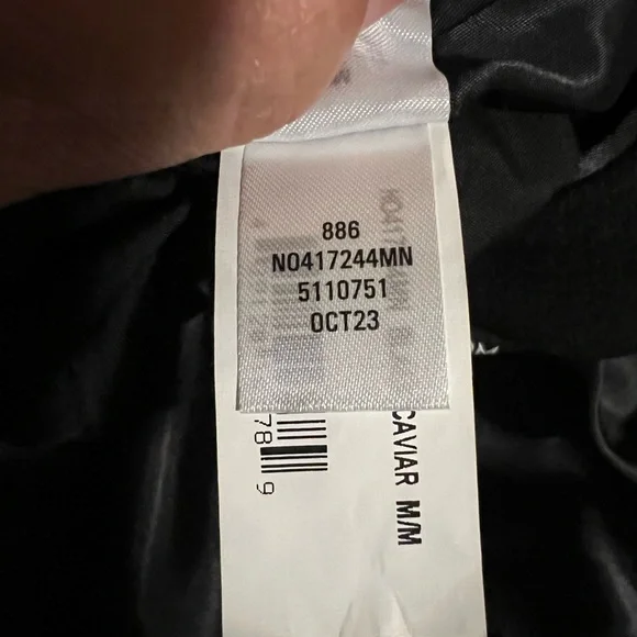 Nordstrom Men's Mason Wool Cashmere Blend Overcoat CoatJacket Black Size M Pea Coats